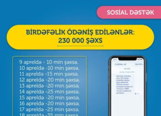 birdəfəlik ödəniş