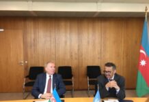 Azərbaycan Respublikası ilə Ümumdünya Səhiyyə Təşkilatı arasında Donor Sazişi imzalanıb Azərbaycan Respublikası ilə Ümumdünya Səhiyyə Təşkilatı arasında Donor Sazişi imzalanıb