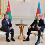 İordaniyanın Kralı II Abdullah ibn Al Hüseyn və Azərbaycan Respublikasının Prezidenti İlham Əliyev