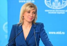 Rusiya Xarici İşlər Nazirliyinin (XİN) rəsmi nümayəndəsi Mariya Zaxarova