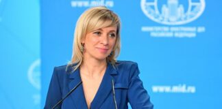 Rusiya Xarici İşlər Nazirliyinin (XİN) rəsmi nümayəndəsi Mariya Zaxarova