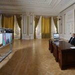 Azərbaycan Prezidenti İlham Əliyevlə Moldova Prezidenti İqor Dodon arasında videokonfrans formatında görüş