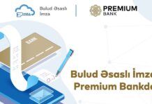 Məlumat Hesablama Mərkəzi ilə “Premium Bank” “Bulud əsaslı imza” layihəsinə start verdi “Bulud əsaslı imza” layihəsi
