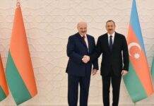 Aleksandr Lukaşenko Prezident İlham Əliyevi təbrik edib Belarus Respublikasının Prezidenti Aleksandr Lukaşenko və Azərbaycan Respublikasının Prezidenti İlham Əliyev