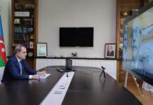 İSESKO-ya üzv dövlətlərin Təhsil nazirlərinin videokonfransı keçirilib Təhsil naziri Ceyhun Bayramov İSESKO-ya üzv dövlətlərin Təhsil nazirlərinin videokonfransında