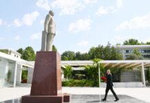 Azərbaycan Prezidenti İlham Əliyev Mingəçevir şəhərinə səfərə gəlib Azərbaycan Prezidenti İlham Əliyev Mingəçevir şəhərinə səfərə gəlib