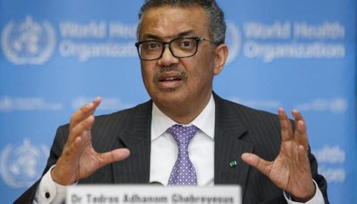 Ümumdünya Səhiyyə Təşkilatının (ÜST) baş direktoru Tedros Adhanom Gebreyesus