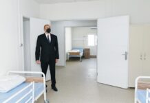 Prezident İlham Əliyev İsmayıllıda modul tipli xəstəxananın açılışında iştirak edib modul tipli xəstəxananın açılışı