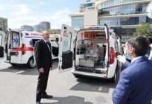 Prezident İlham Əliyevin tapşırığı ilə ölkəmizə yeni təcili tibbi yardım avtomobilləri gətirilib təcili tibbi yardım avtomobilləri