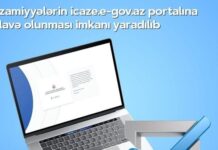 ezamiyyələrin icaze.e-gov.az portalına əlavə olunması
