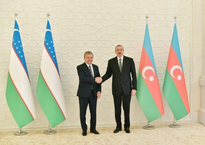 Prezident İlham Əliyev və Özbəkistan Prezidenti Şavkat Mirziyoyev
