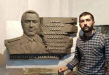 Şəhid polkovnik İlqar Mirzəyevin barelyefi hazırlanır Şəhid polkovnik İlqar Mirzəyevin barelyefi