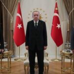 Türkiyə Prezidenti Rəcəb Tayyib Ərdoğan Azərbaycanın Xarici işlər naziri Ceyhun Bayramovu və Müdafiə naziri Zakir Həsənovu qəbul edib