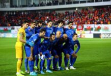 Sloveniya-Azərbaycan oyunu başlayıb Futbol üzrə Azərbaycan yığma komandası