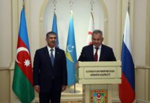 Sergey Şoyqu Ermənistana daşınan hərbi yüklərdən danışdı Zakir Həsənov və Sergey Şoyqu