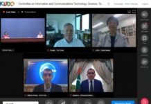 Nəqliyyat, Rabitə və Yüksək Texnologiyalar Nazirliyinin nümayəndəsi UNESCAP-ın onlayn sessiyasında iştirak edib Nəqliyyat, Rabitə və Yüksək Texnologiyalar Nazirliyinin nümayəndəsi UNESCAP-ın onlayn sessiyasında iştirak edib