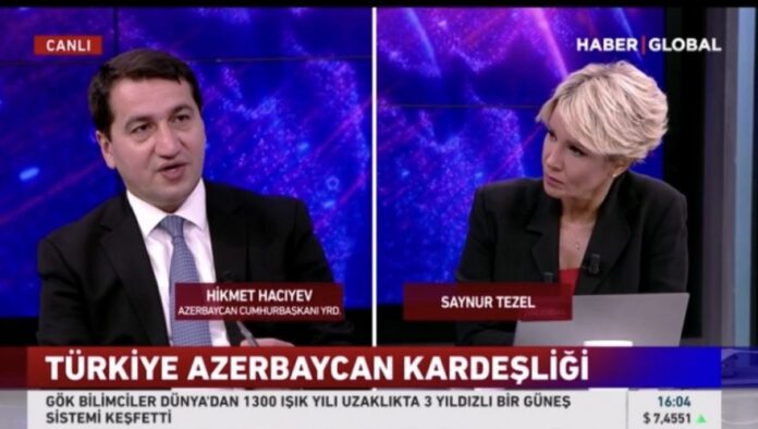 Azərbaycan Respublikası Prezidentinin köməkçisi-Prezident Administrasiyasının Xarici siyasət məsələləri şöbəsinin müdiri Hikmət Hacıyev