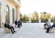 İlham Əliyev: “Ermənistan, Yunanıstan və Kipr arasında üçtərəfli hərbi əməkdaşlıq formatı bizi narahat edir” Azərbaycan Respublikasının Prezidenti İlham Əliyev sentyabrın 2-də Yunanıstanın ölkəmizdə yeni təyin olunmuş fövqəladə və səlahiyyətli səfiri Nikolaos Piperiqkosun etimadnaməsini qəbul edib