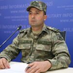 Müdafiə Nazirliyinin Mətbuat Xidmətinin mətbuat katibi, polkovnik-leytenant Anar Eyvazov