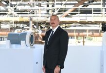 Prezident “Abşeron” yatağının dəniz əməliyyatlarının təməlqoyma mərasimində iştirak edib Azərbaycan Respublikasının Prezidenti İlham Əliyev