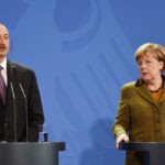 Almaniya Kansleri Angela Merkel və Azərbaycan Respublikasının Prezidenti İlham Əliyev