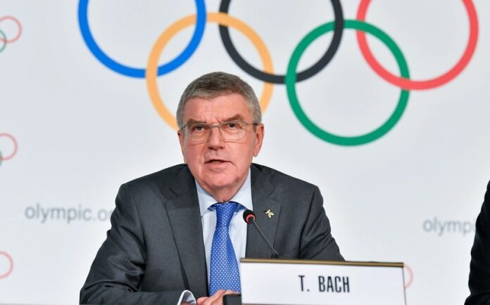 Beynəlxalq Olimpiya Komitəsinin prezidenti Tomas Bax