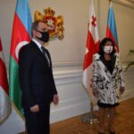 Gürcüstan Prezidenti Azərbaycanın Xarici İşlər nazirini qəbul edib