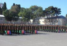 Azərbaycan Ordusunda andiçmə mərasimləri keçirilib andiçmə mərasimi