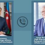 Azərbaycan Respublikasının Xarici İşlər naziri Ceyhun Bayramovun Avropa İttifaqının (Aİ) xarici və təhlükəsizlik məsələləri üzrə ali nümayəndəsi Cozef Borel