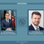 Xarici İşlər naziri Ceyhun Bayramov və Estoniya Xarici İşlər naziri Urmas Reynsalu
