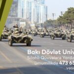 Bakı Dövlət Universiteti Silahlı Qüvvələrə Yardım Fonduna ümumilikdə 473 min 656 manat vəsait köçürüb