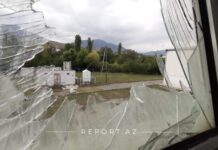 Ermənilər Goranboyun kəndlərini atəşə tutublar Goranboy