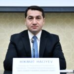Prezident Administrasiyası Xarici siyasət məsələləri şöbəsinin müdiri Hikmət Hacıyev