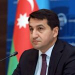 Prezidentin köməkçisi – Prezident Administrasiyasının Xarici siyasət məsələləri şöbəsinin müdiri Hikmət Hacıyev
