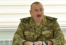 Prezident İlham Əliyev bir qrup hərbçini təltif edib Ali Baş Komandan İlham Əliyev