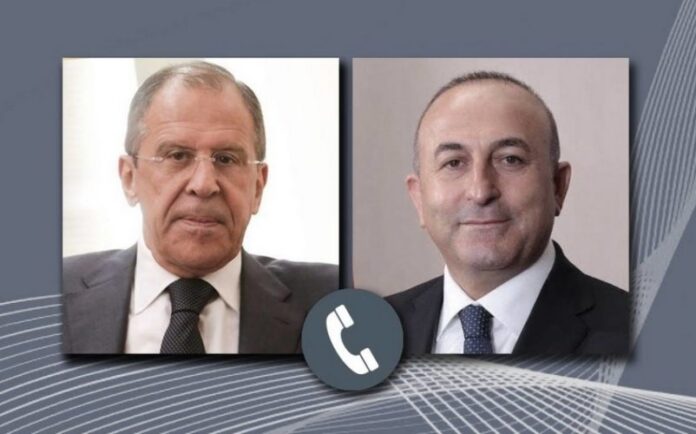 Sergey Lavrov və Mövlud Çavuşoğlu