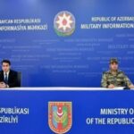 Müdafiə Nazirliyində Bərdəyə raket hücumu və cəbhədəki son vəziyyətlə bağlı brifinq