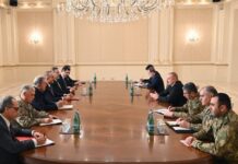 Prezident İlham Əliyev Türkiyənin xarici işlər, milli müdafiə nazirlərini və Milli Kəşfiyyat İdarəsinin rəisini qəbul edib Prezident İlham Əliyev Türkiyənin xarici işlər, milli müdafiə nazirlərini və Milli Kəşfiyyat İdarəsinin rəisini qəbul edib