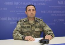 Ermənilərin Qarabağdakı 90-dan artıq döyüş mövqeyi nəzarətə götürülüb, xeyli sayda qənimət ələ keçirilib Müdafiə Nazirliyinin mətbuat xidmətinin mətbuat katibi polkovnik-leytenant Anar Eyvazov