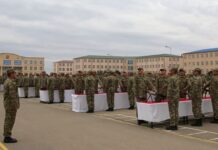 Naxçıvan Qarnizonu Qoşunlarında gənc əsgərlər Vətənə sədaqət andı içiblər Naxçıvan Qarnizonu Qoşunlarında gənc əsgərlər Vətənə sədaqət andı içiblər