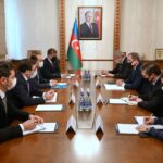 Ceyhun Bayramov Türk Şurasının Baş katibi Bağdad Amreyev ilə görüşüb