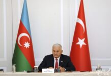 Binəli Yıldırım: Türkiyə bu haqq mübarizəsində Azərbaycanın yanındadır və yanında olmağa davam edəcək Türkiyə Respublikasının keçmiş Baş Naziri, Türkiyə Böyük Millət Məclisinin (TBMM) sabiq sədri, millət vəkili Binəli Yıldırım