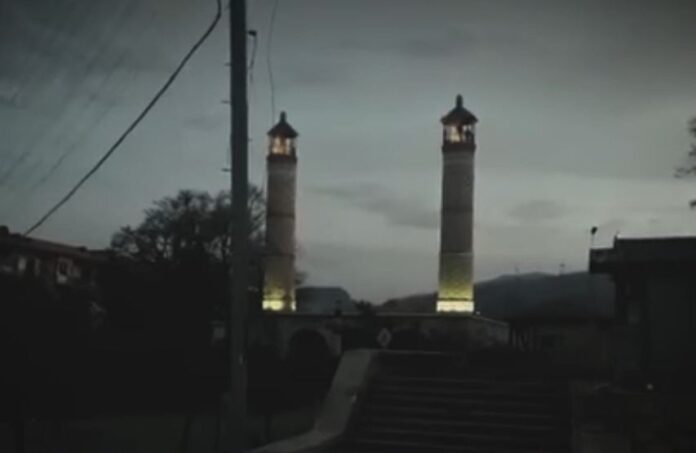 Şuşada Gövhər ağa məscidinə elektrik enerjisi verildi