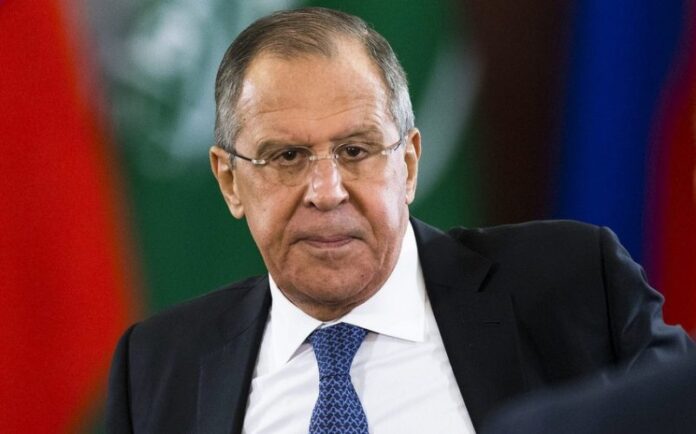 Rusiya xarici işlər naziri Sergey Lavrov 