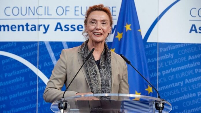Avropa Şurasının (AŞ) Baş katibi Mariya Peyçinoviç Buriç