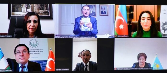 Türkdilli ölkələrin ombudsmanlarının onlayn iclası