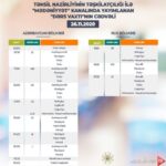Teledərslərin noyabrın 26-na olan cədvəli