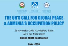 “BMT-nin qlobal sülh çağırışı və Ermənistanın işğalçı siyasəti” mövzunda onlayn-zoom konfrans keçirilib “BMT-nin qlobal sülh çağırışı və Ermənistanın işğalçı siyasəti” mövzunda onlayn-zoom konfrans keçirilib