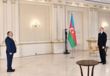 Prezident İlham Əliyev Əfqanıstanın Azərbaycanda yeni təyin olunmuş səfirinin etimadnaməsini qəbul edib Azərbaycan Respublikasının Prezidenti İlham Əliyev Əfqanıstan İslam Respublikasının ölkəmizdə yeni təyin olunmuş fövqəladə və səlahiyyətli səfiri Amanullah Ceyhunun etimadnaməsini qəbul edib