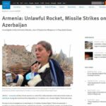 “Human Rights Watch” Ermənistanın Azərbaycanın dinc sakinlərinə və mülki obyektlərinə raket hücumlarına dair hesabat yayıb